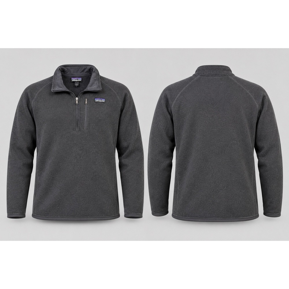 Patagonia Jacket Mens Black XXL  Better Sweater Full-Zip Fleece Outdoor EXCELLEN